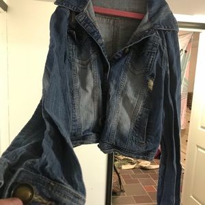Joujou Jean jacket size lrg